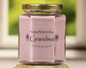 "Grandma" - Happy Mother's Day Candles