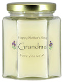 "Grandma" - Happy Mother's Day Candles