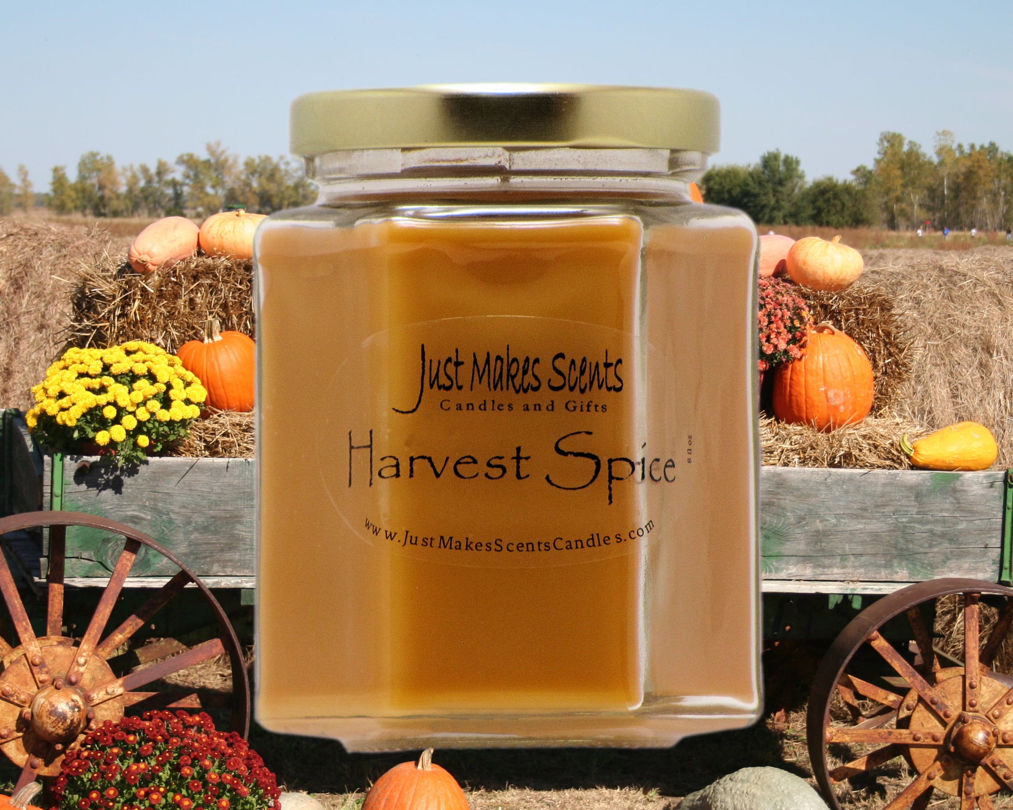 Harvest Spice Scented Candle