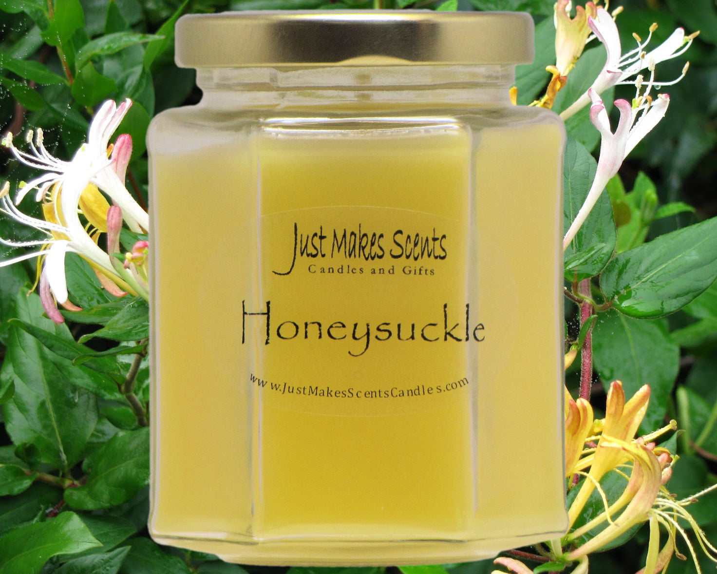 Honeysuckle Scented Candle