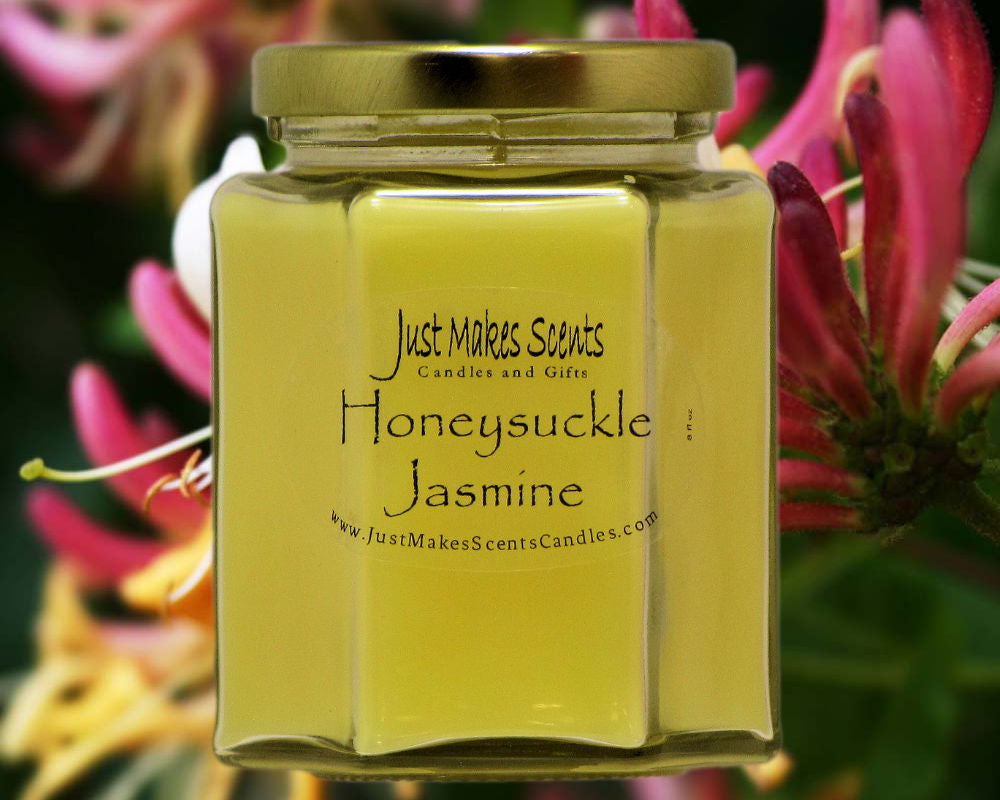 Honeysuckle Jasmine Scented Candle