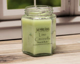 Lime Citronella Mosquito Repelling Candle (For INDOOR Use)
