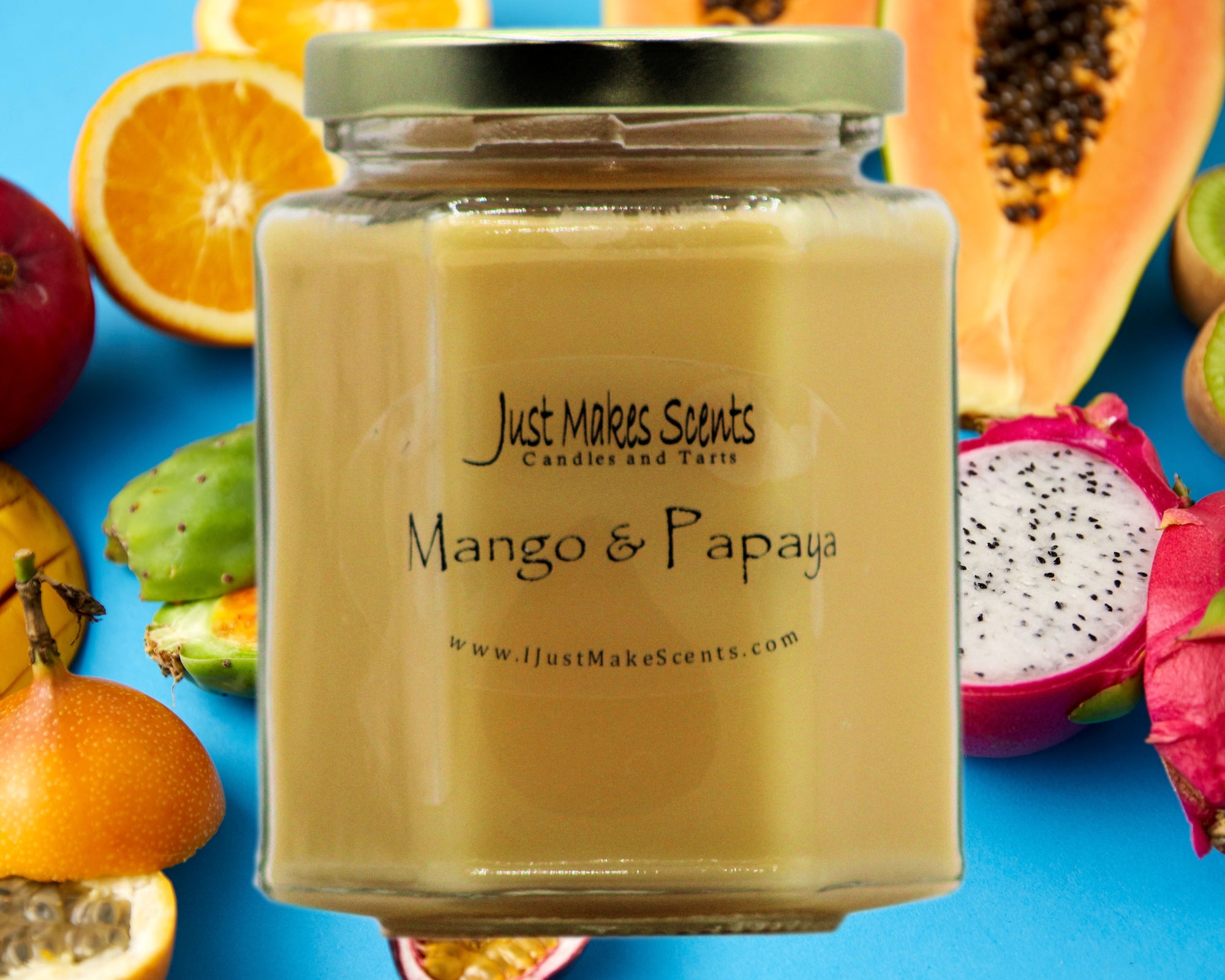 Mango Papaya Scented Candle