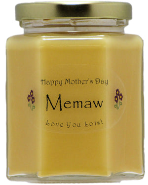 "Memaw" - Happy Mother's Day Candles