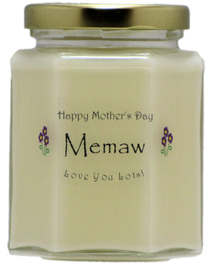 "Memaw" - Happy Mother's Day Candles