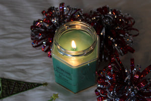 Mistletoe Kiss Christmas Candle