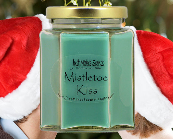 Mistletoe Kiss Christmas Candle