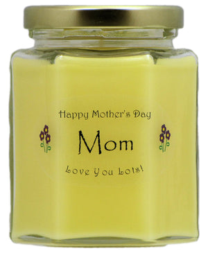 "Mom" - Happy Mother's Day Candles