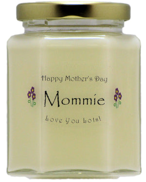 "Mommie" - Happy Mother's Day Candles