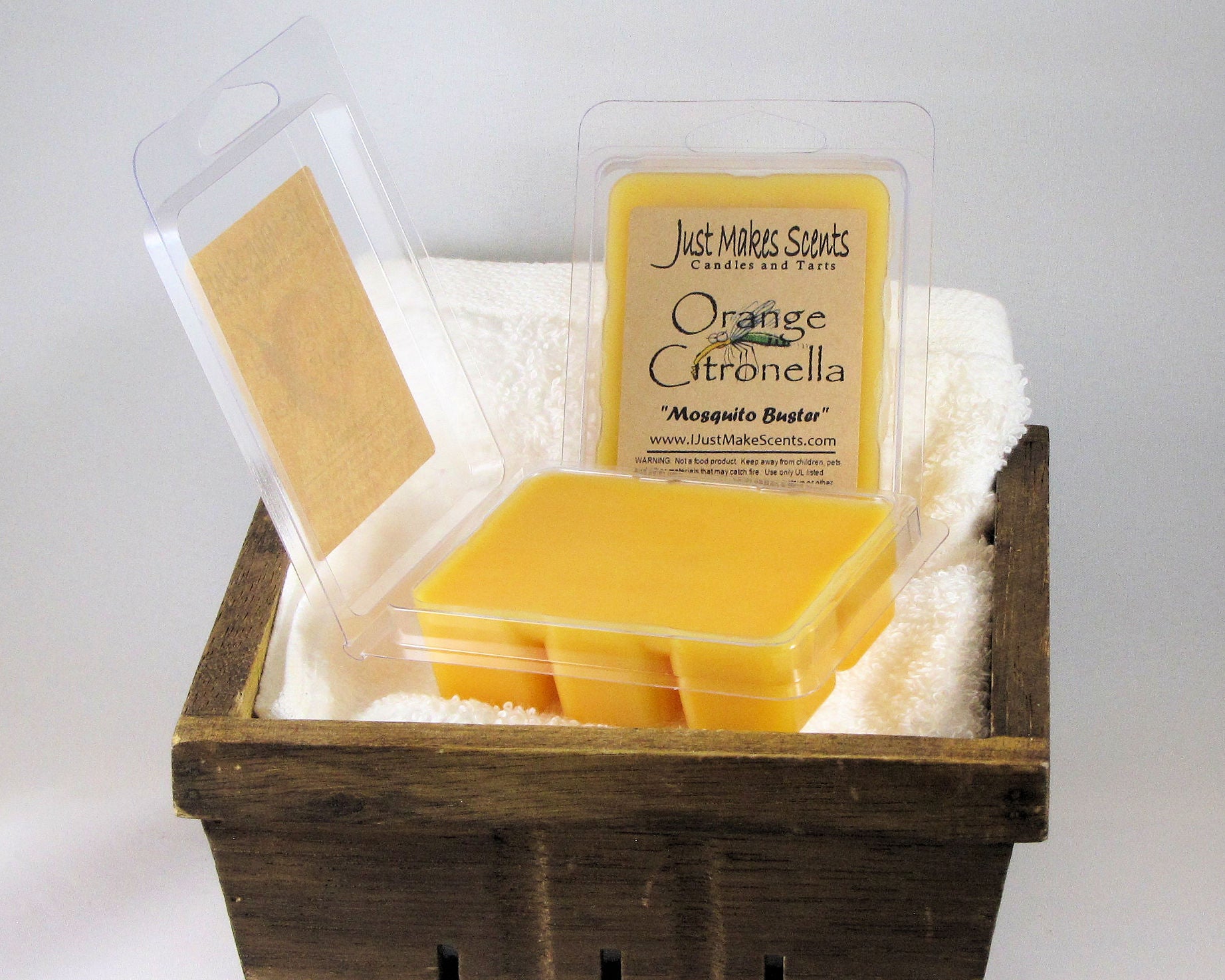 Orange Citronella Scented Wax Melts