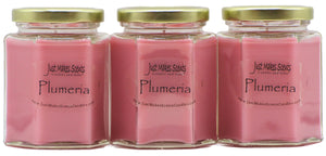 Plumeria Scented Candles