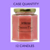 Case of 12 Sweet Pea Candles