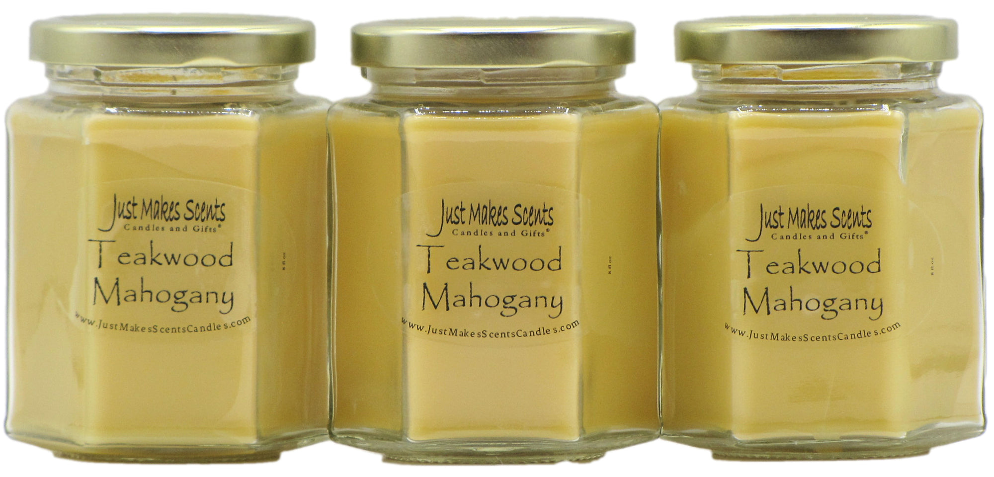 Teakwood Mahogany Scented Candle