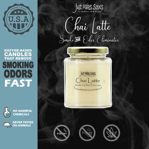Chai Latte Scented Smoke & Odor Eliminator Candle - 8 oz
