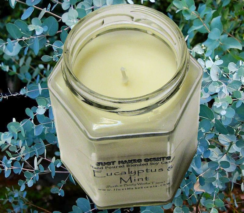 Eucalyptus Mint Scented Candle