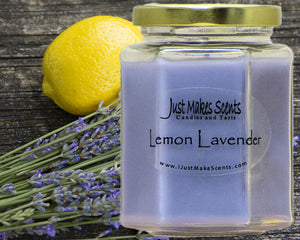 Lemon Lavender Scented Candle