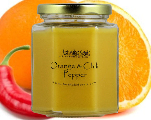 Orange & Chili Pepper Scented Candle