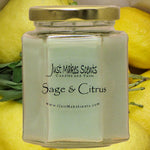 Sage & Citrus Scented Candle