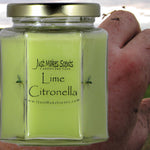 Lime Citronella Mosquito Repelling Candle (For INDOOR Use)