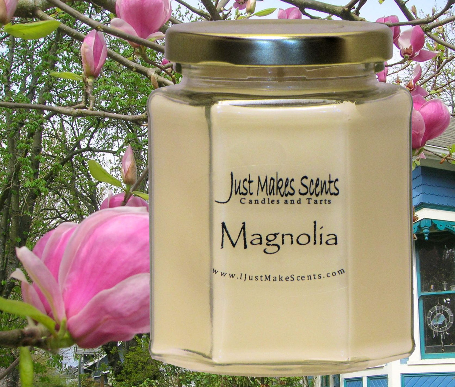 Magnolia Scented Candle