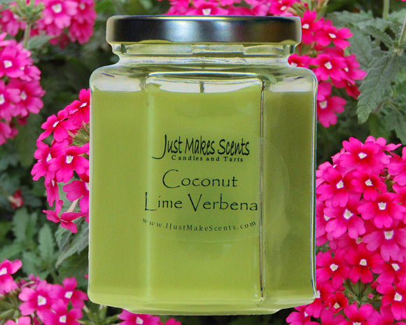 Coconut Lime Verbena Scented Candle